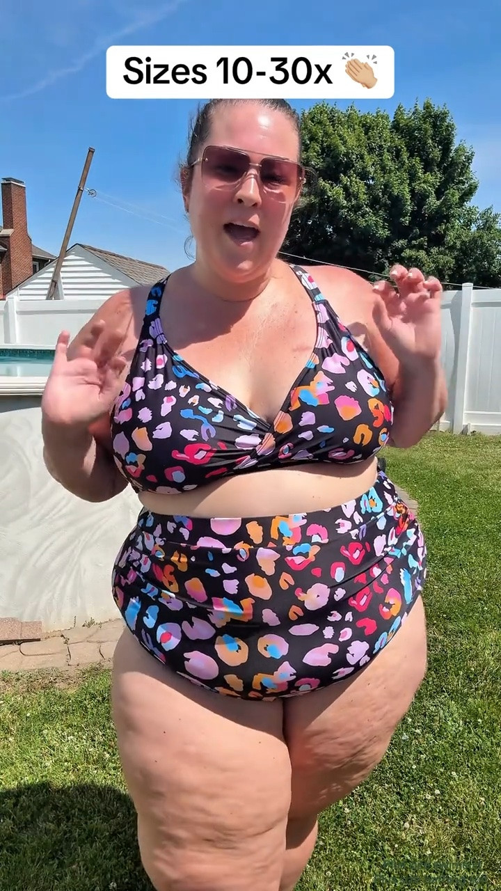 Absolutely lovee this 2 piece size bathing suit !! 👙☀️

#plussizebathingsuit
Plus size bathing suit

#LTKPlusSize #LTKSwim #LTKSeasonal