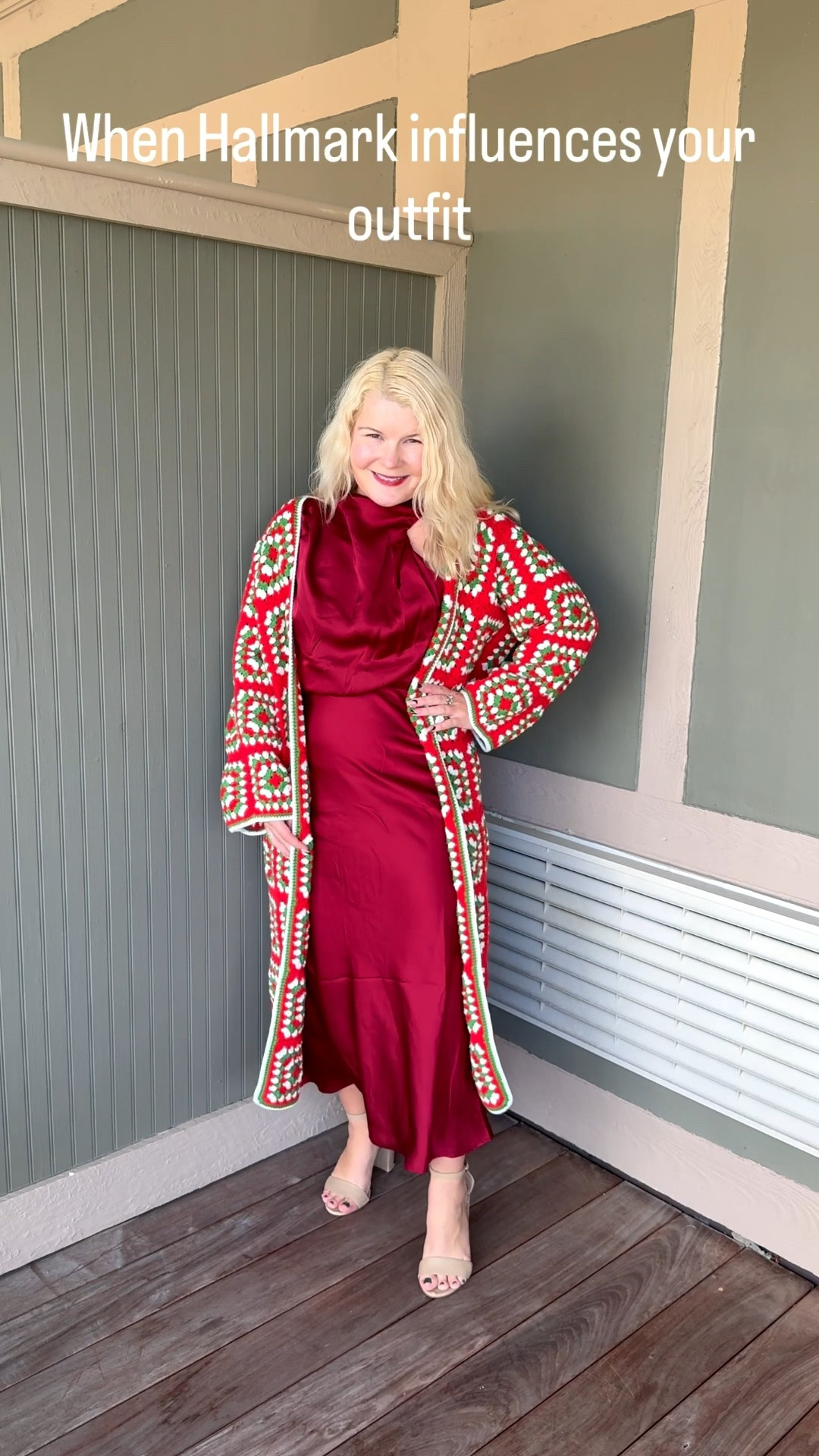 I saw this sweater in the movie Holiday Mismatch last year on Hallmark and was totally influenced. And friends let me tell you, it is a keeper! I love it!
#hallmarkmademedoit #christmasobsessed #anauticalchristmas 

#LTKootd #LTKPetite #LTKHoliday