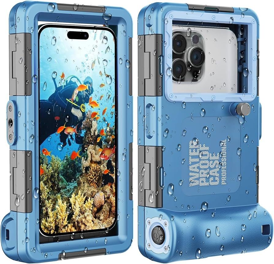 Underwater Snorkeling Diving Phone Case for iPhone 15/14/13/12/11 Pro Max/XR/XS/X Samsung Galaxy ... | Amazon (US)