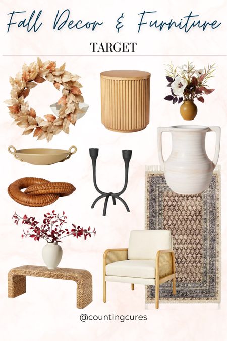Getting ready for fall? Here are some affordable fall decor and furniture pieces from Target!
#targetfinds #homedecor #fallfinds #modernhome

#LTKFind #LTKhome