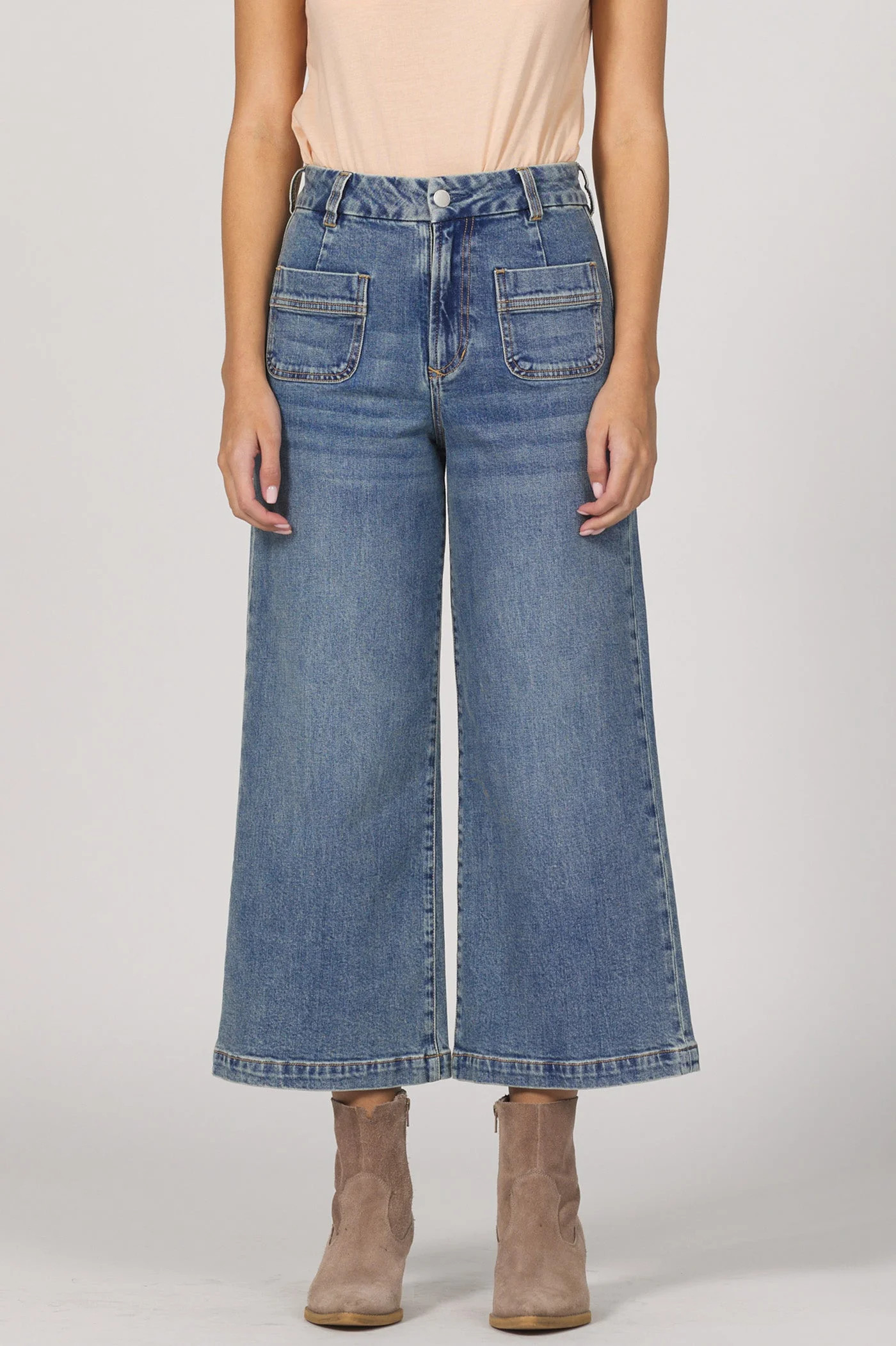 AUDREY WIDE LEG JEAN WAIKIKI | Dear John Denim