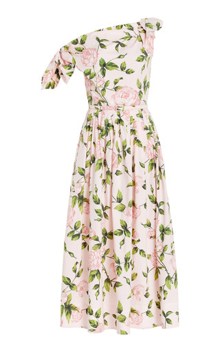 Printed Cotton Poplin Midi Dress | Moda Operandi (Global)