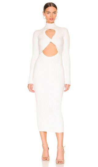 Figure 8 Reversible Dress in Ivory | Revolve Clothing (Global)