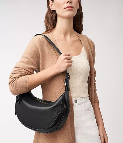 Harwell Leather Hobo Bag | Fossil (US)