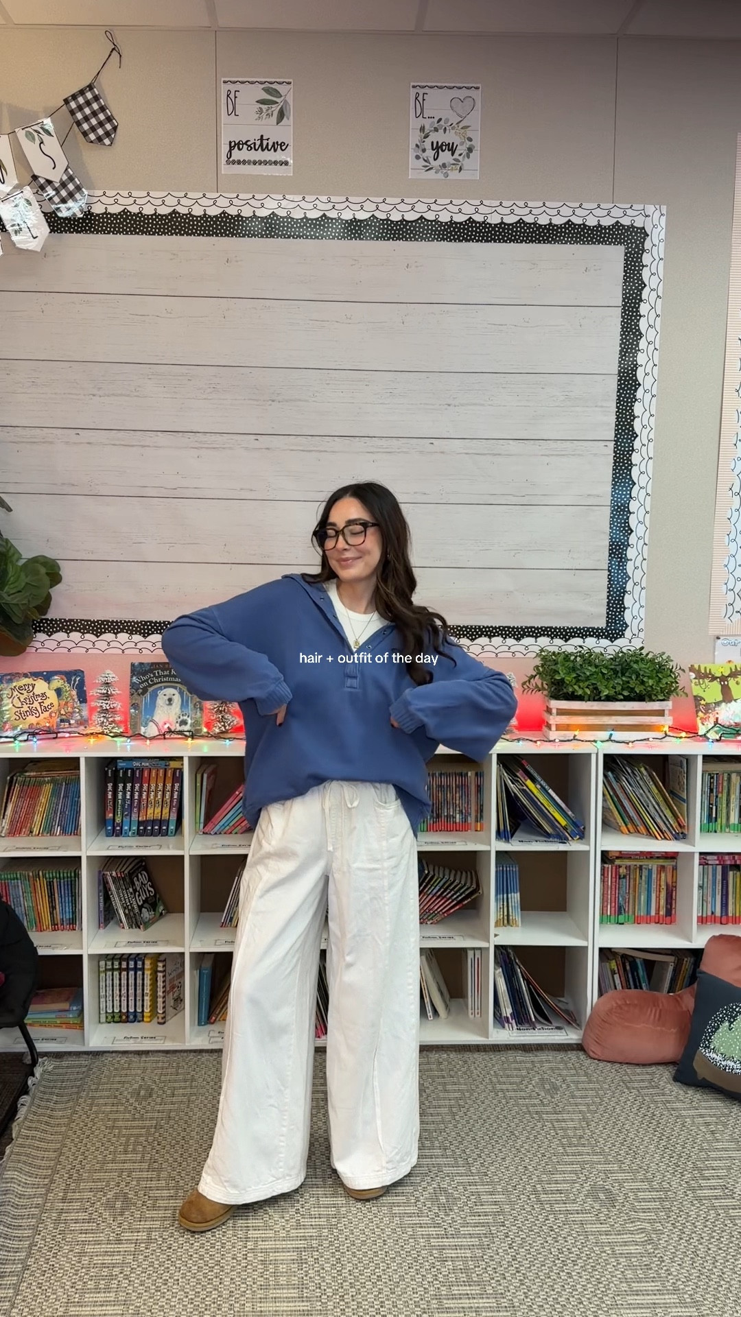 Top: medium
Pants: 6
Shoes: TTS

#LTKootd #LTKHoliday #LTKGiftGuide