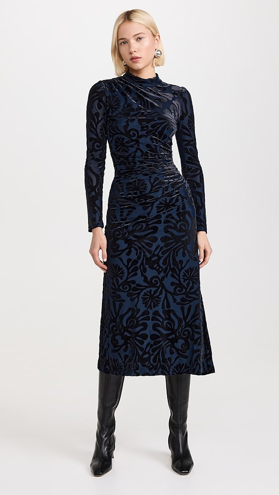 Sea Alia Stretch Burnout Velvet Dress | Shopbop | Shopbop