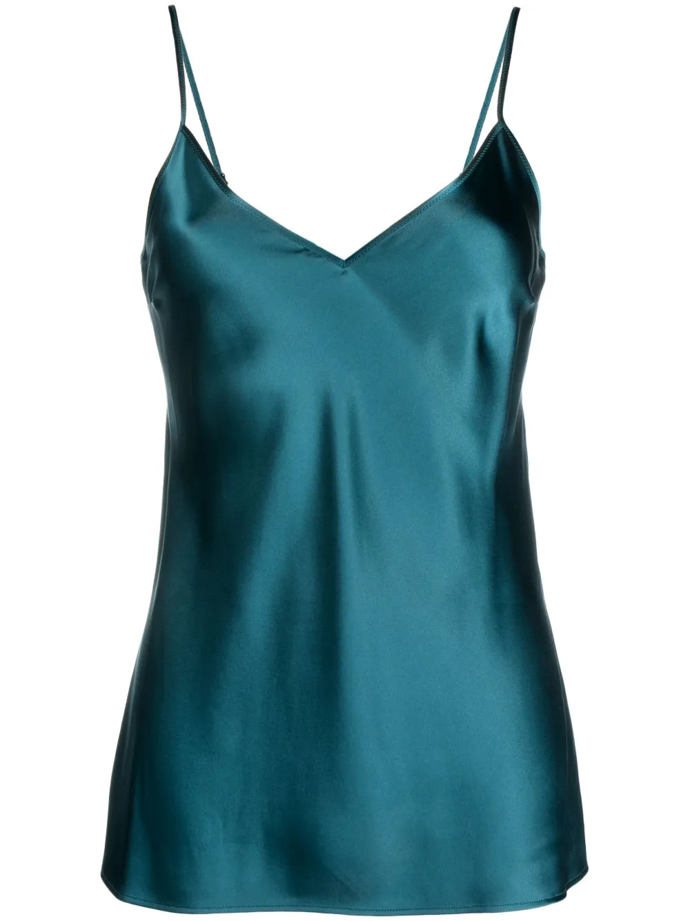 Clea satin silk top | Farfetch Global