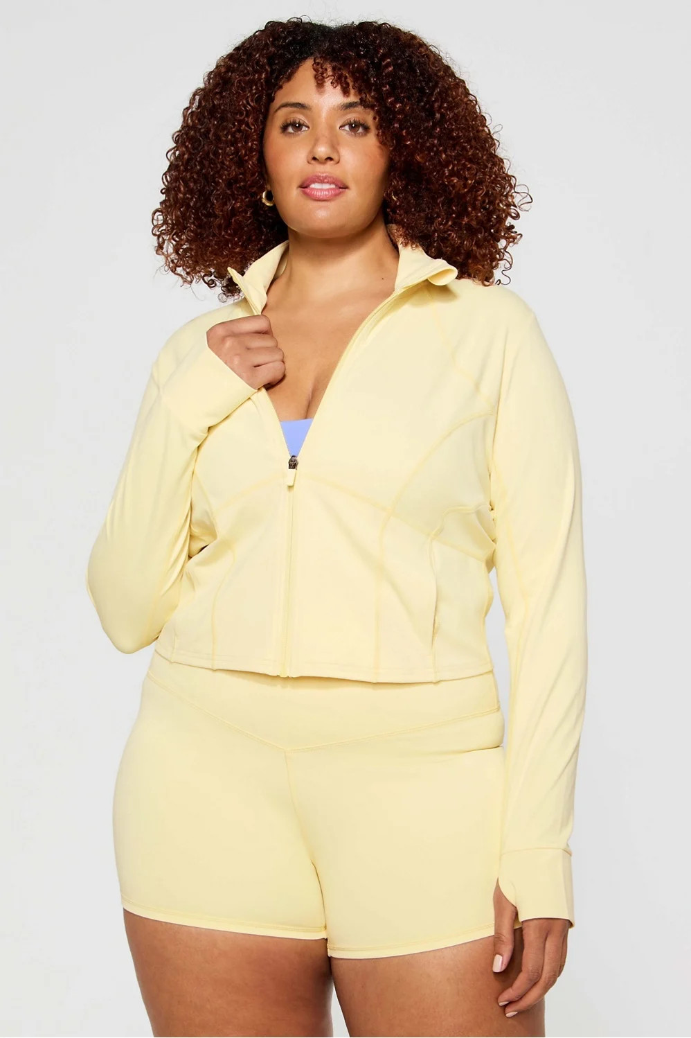 Perfect Storm Cropped Train Jacket | Fabletics