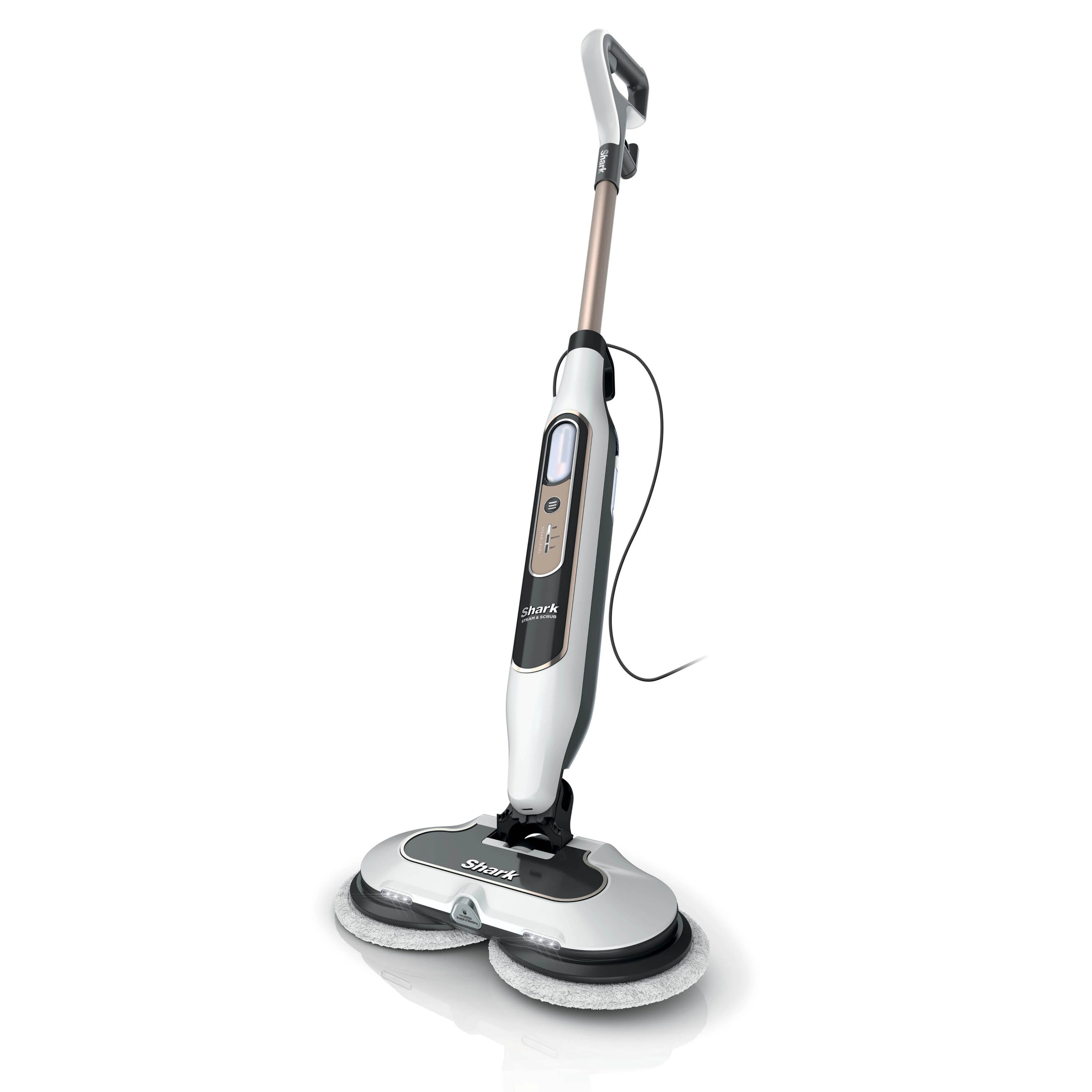 Shark Steam Scrub with Steam Blaster Technology 18.6-ft 3 -Speed Steam mop in White | S8201 | Lowe's