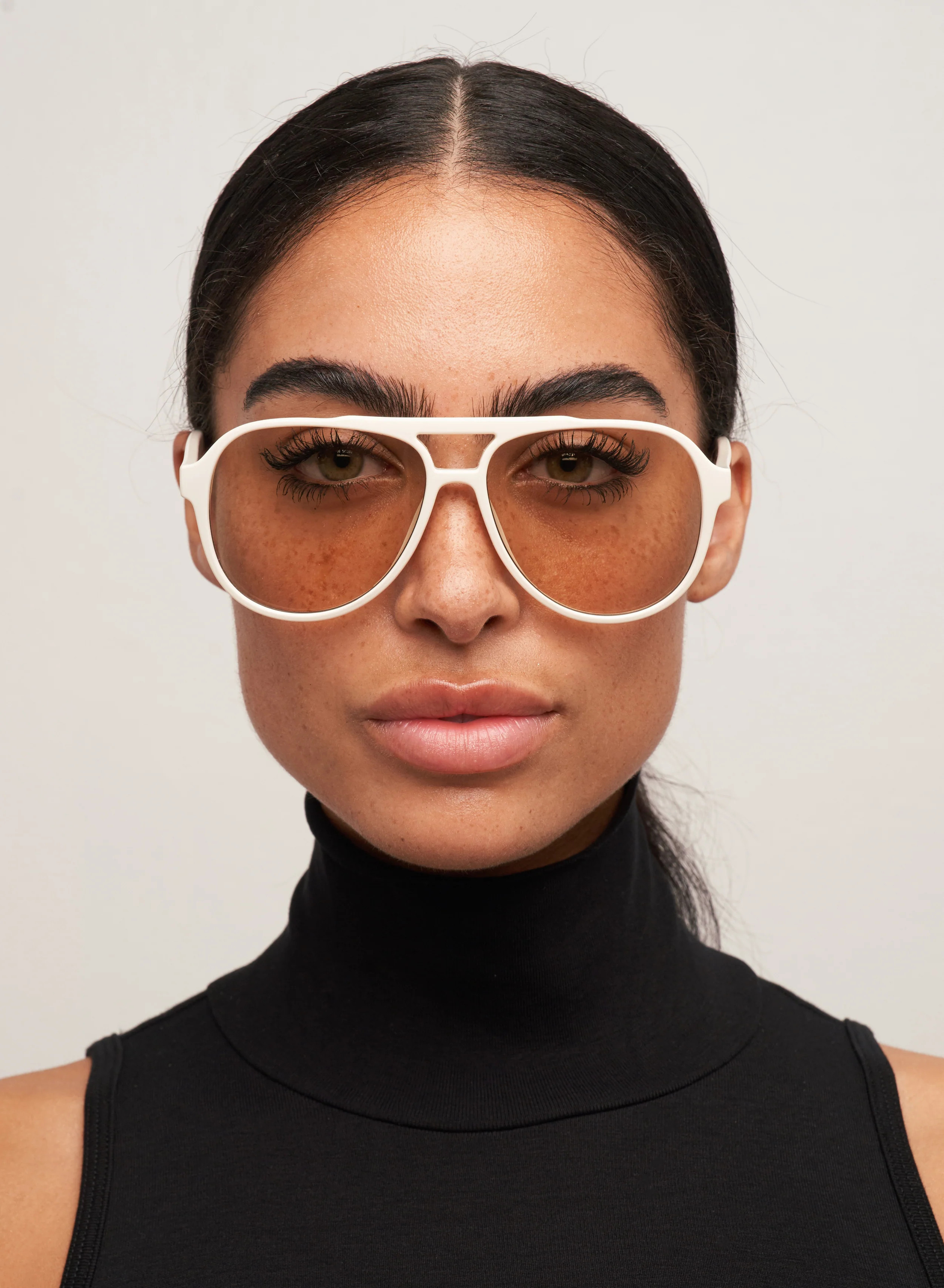 Stevie - Vanilla/ Brown | Otra Eyewear