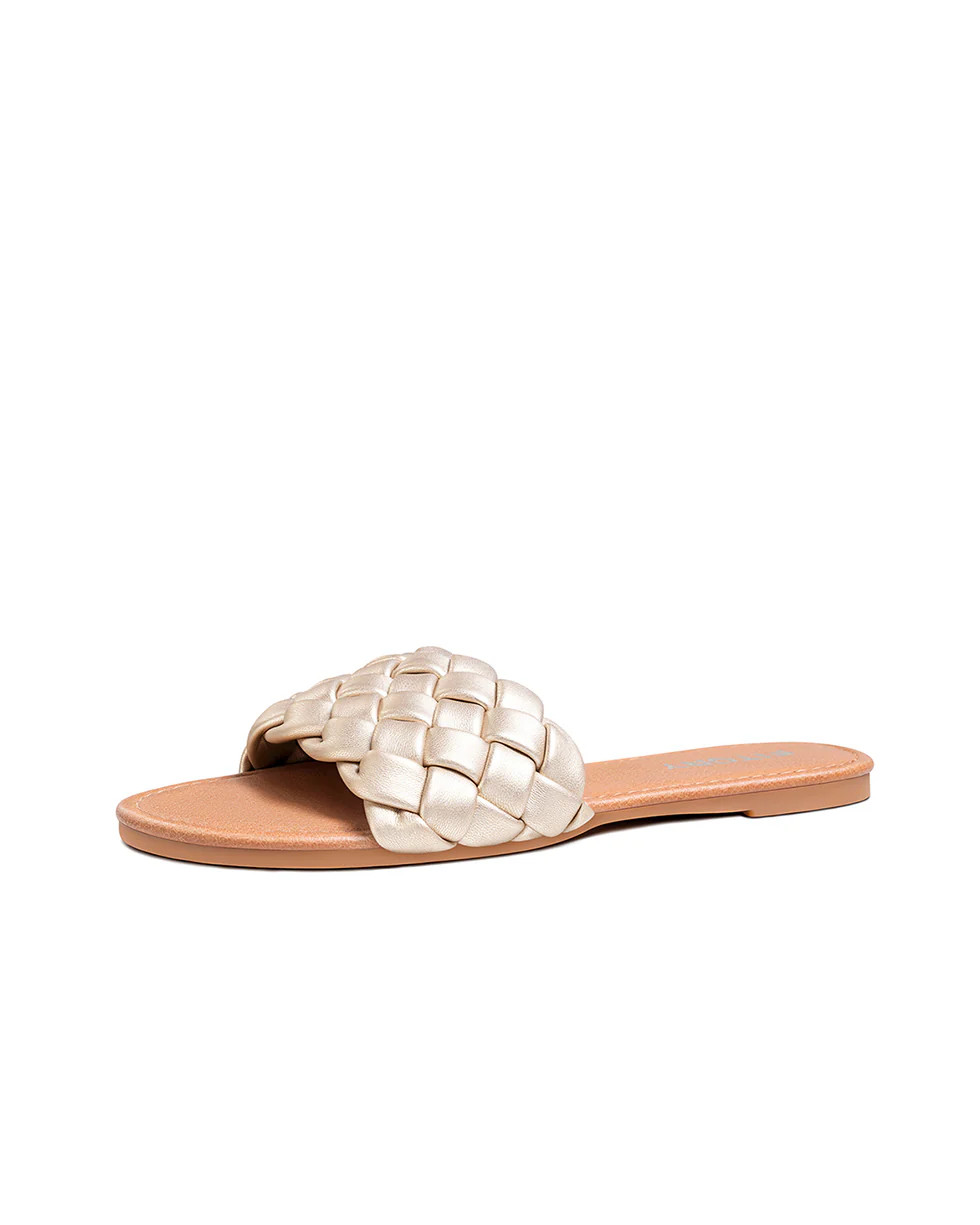 Jules | Comfortable Flat Slides | Fitory Footwear US