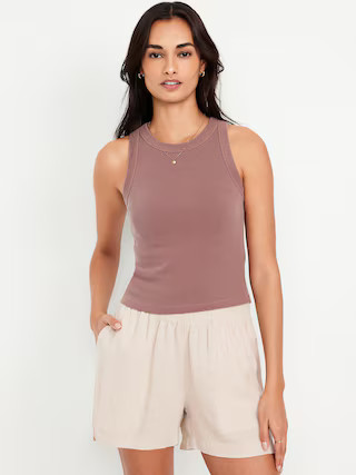Snug Crop Tank Top | Old Navy (US)