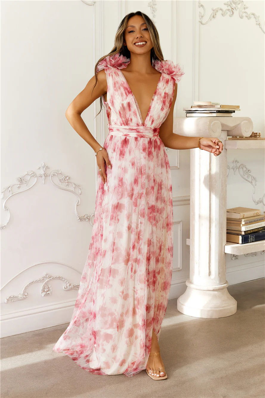 Hazy Horizons Maxi Dress Multi | Hello Molly (AU)