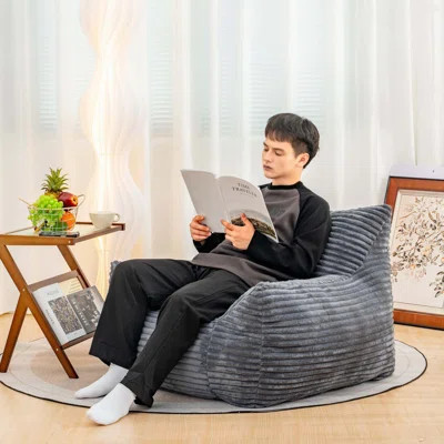 Bean Bag Chair_Comfortable Oversized Bean Bag Chair for Relaxation and Lounging | Wayfair North America
