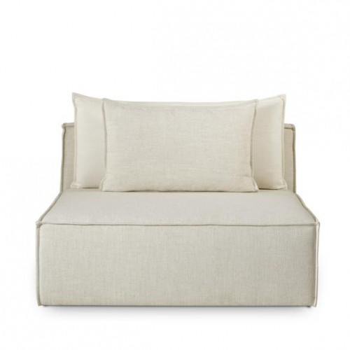Sonder Charlton Modular Sofa Armless Chair Madison Dove by Boyd | Gracious Style