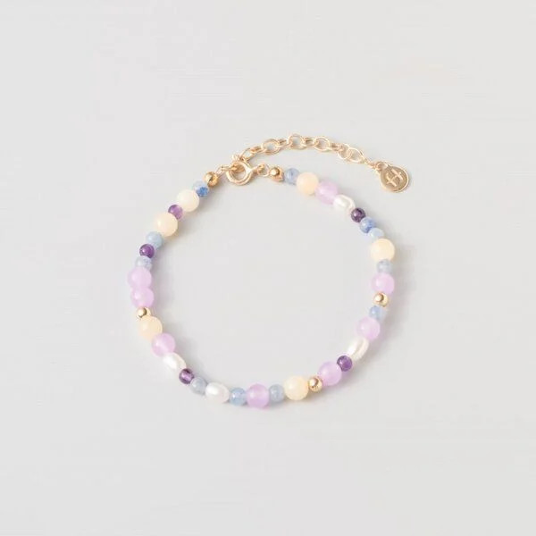 fejn jewelry - Armband 'spring pearl' mit Süsswasserperlen und Halbedelsteinen | Avocadostore | Avocadostore DE