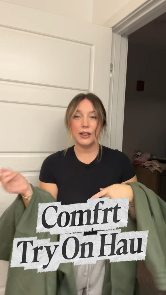 New comfrt matching set in this really pretty green color! Perfect for fall and winter. 
Wearing a size medium @comfrtclothing 

#LTKActive #LTKSeasonal #LTKMidsize