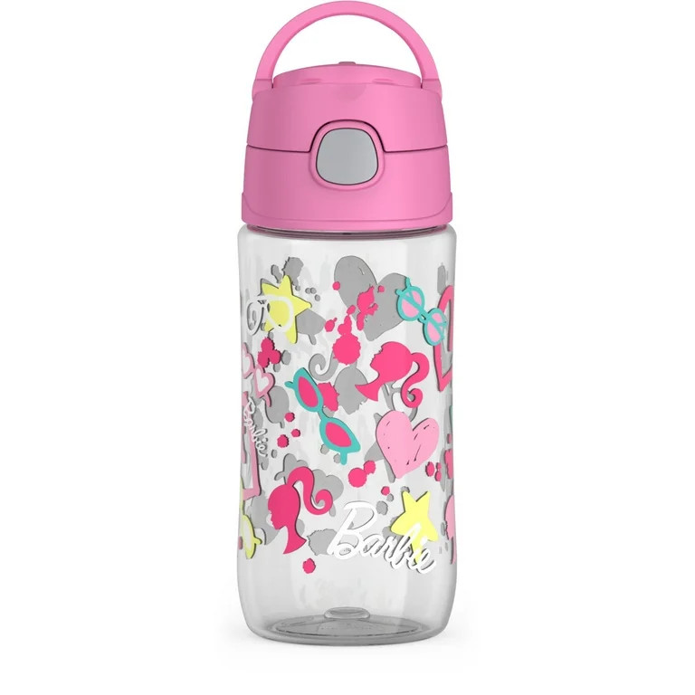 Thermos Plastic Water Bottle with Chug Spout, Barbie, 16oz | Walmart (US)