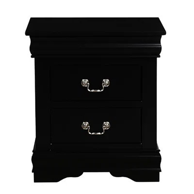 2 Nightstand In Black For Bedroom - Add A Touch Of Class To Your Stylish And Practical Addition | Wayfair North America