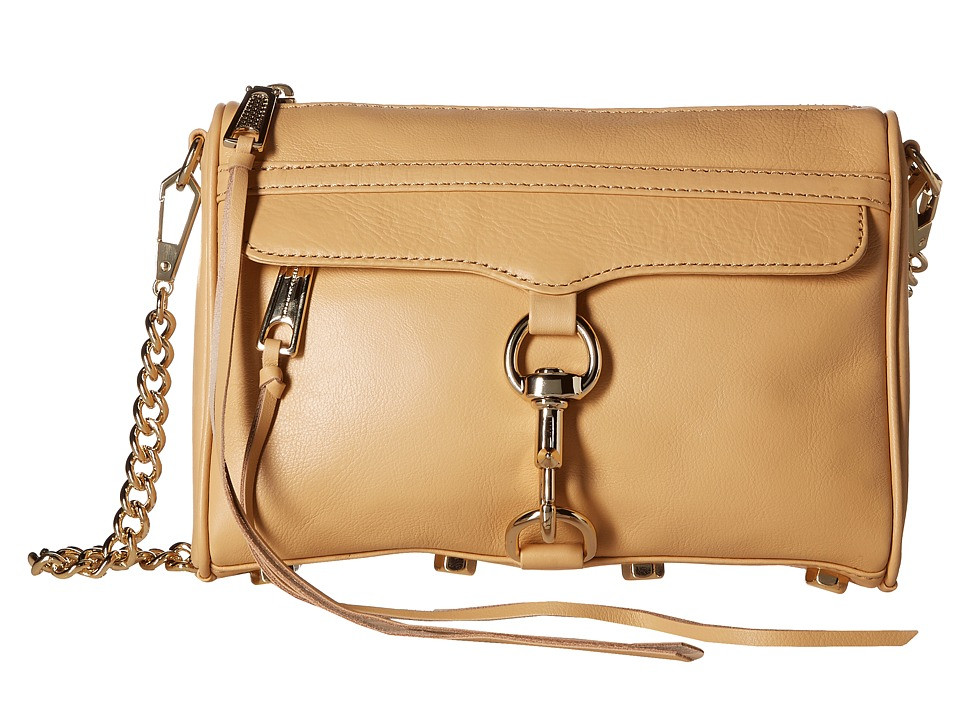 Rebecca Minkoff - Mini Mac (Biscuit 1) Cross Body Handbags | Zappos