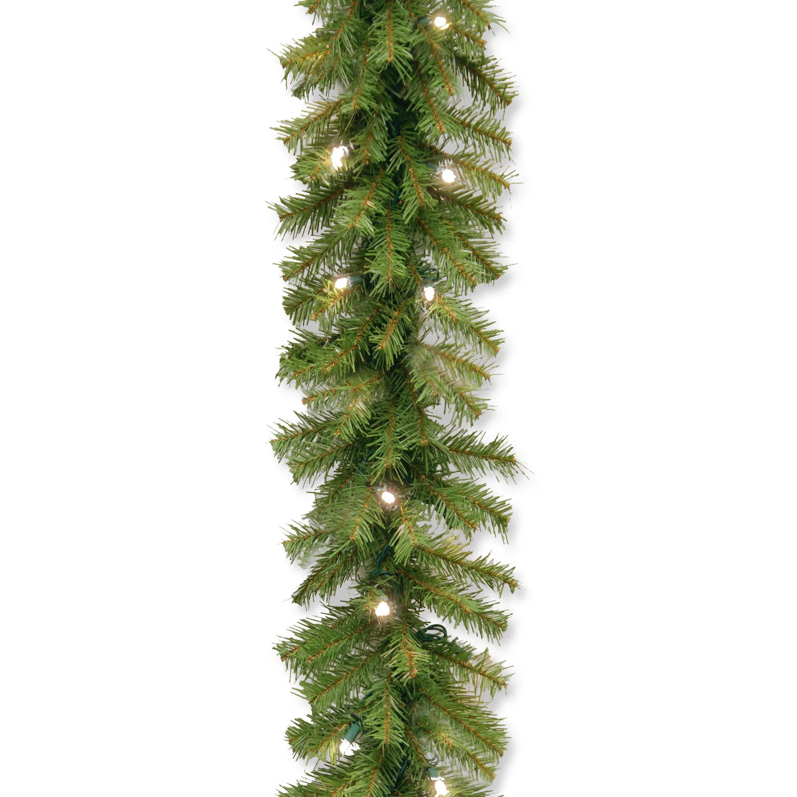 Norwood Fir Lighted Faux Garland | Wayfair North America