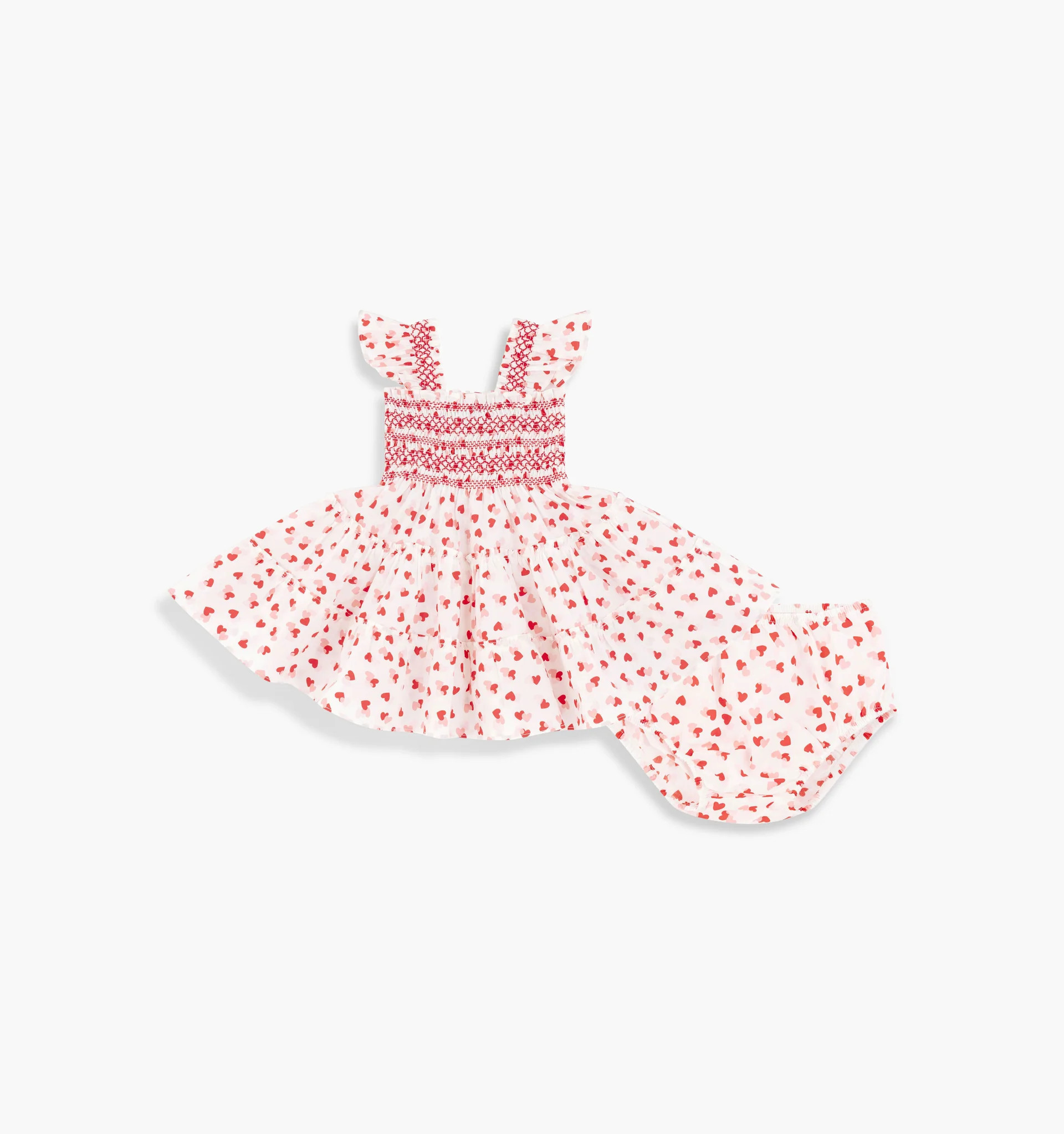 The Baby Ellie Nap Dress - Lots of Hearts | Hill House Home US