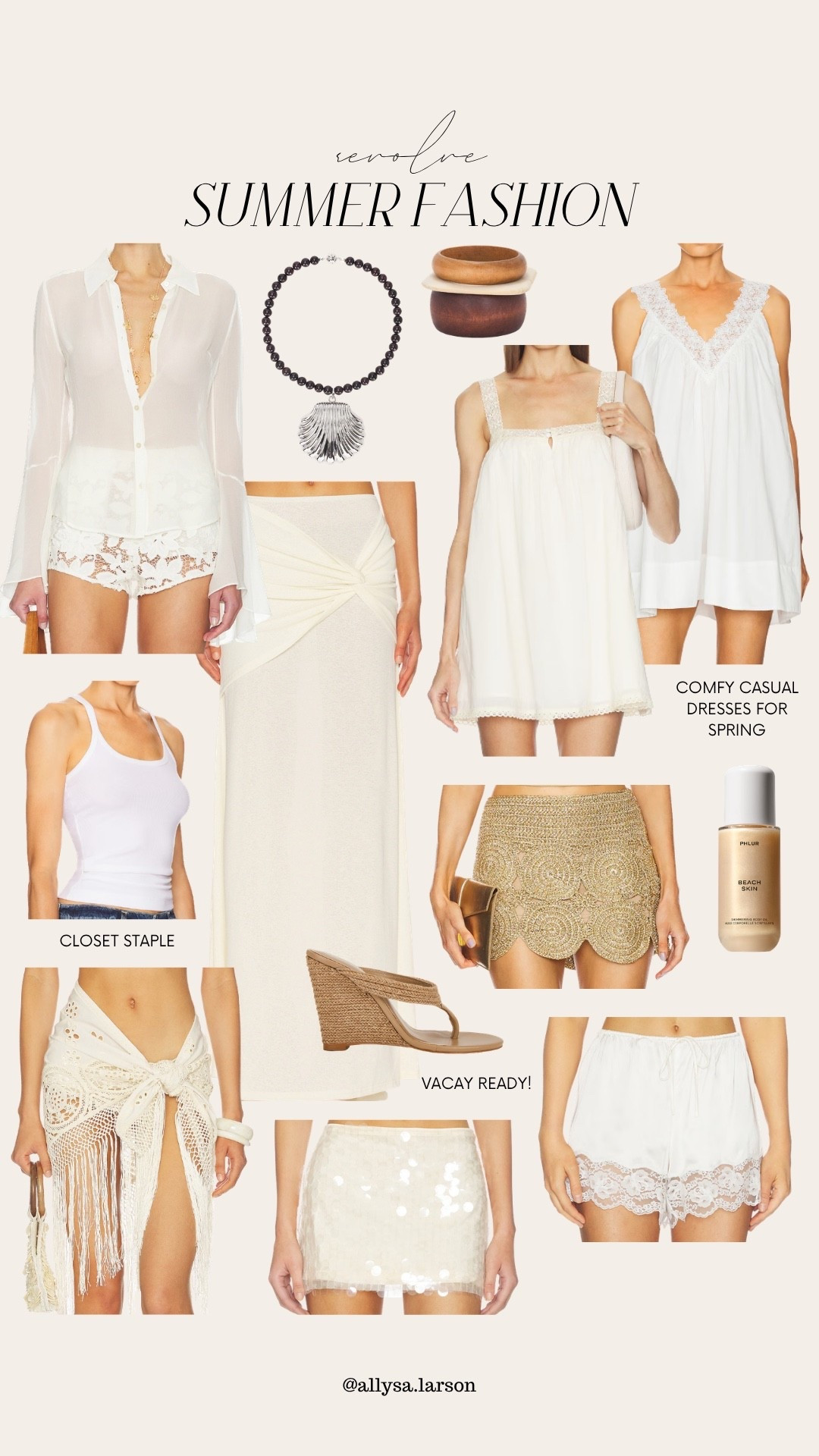 Sharing some of my favorite summer fashion finds from revolve 

#LTKootd #LTKSeasonal