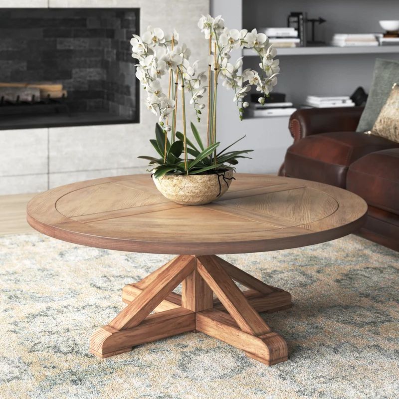 Abasi Pedestal Coffee Table | Wayfair North America