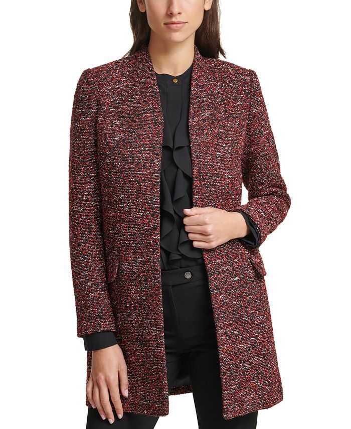 Open-Front Tweed Jacket | Macys (US)