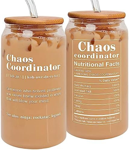 Thank You Gifts for Women, Boss, Coworker, Manager, Office, Teacher, Nurse, Mom - Chaos Coordinat... | Amazon (US)