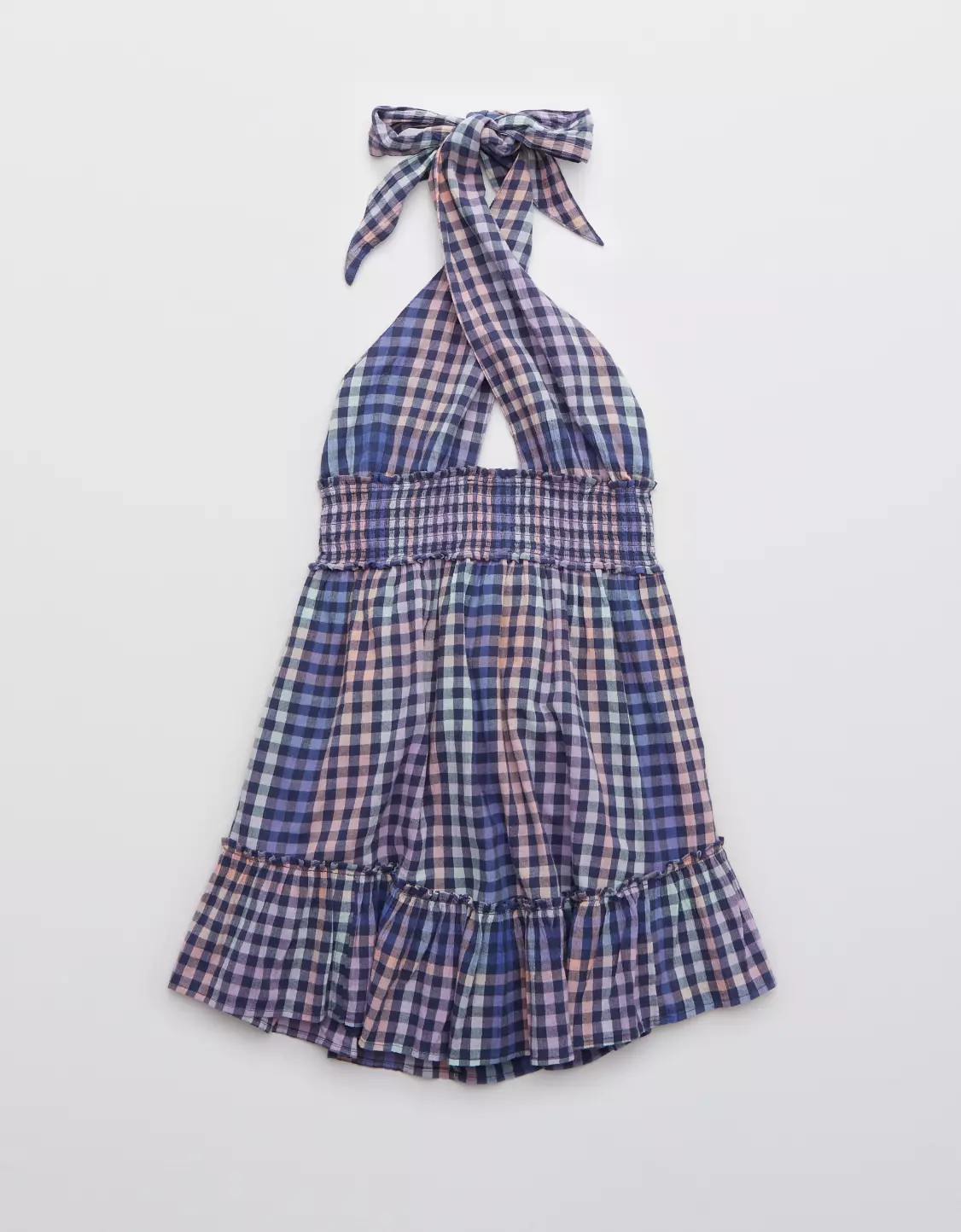 Aerie Spring Fling Halter Dress | American Eagle Outfitters (US & CA)