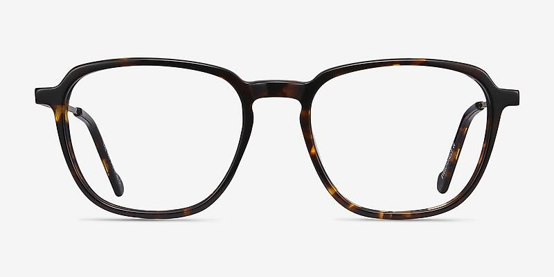 The Fan Square Tortoise Full Rim Eyeglasses | Eyebuydirect | EyeBuyDirect.com