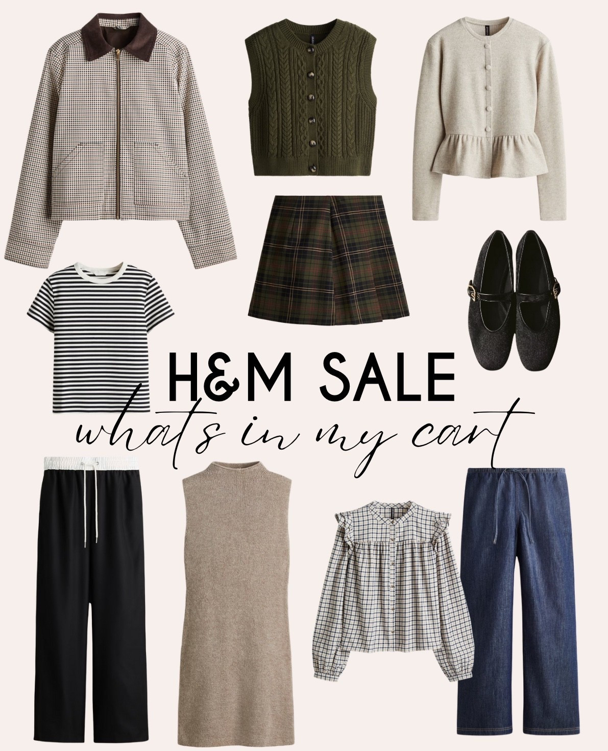 H&M what’s in my cart 

sale finds, fashion finds, h&m finds, h&m sale, fall finds, fall fashion, fall sale, outfits, fall outfits, fall outfit inspo, outfit inspo, sale fashion, fashion deals, style tip, fall style tip 

#LTKfall #LTKsale #LTKcanada