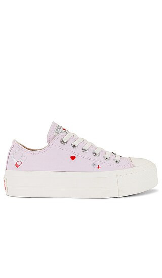 Chuck Taylor All Star Lift Sneaker in Lilac Daze, Egret, & Fever Dream | Revolve Clothing (Global)