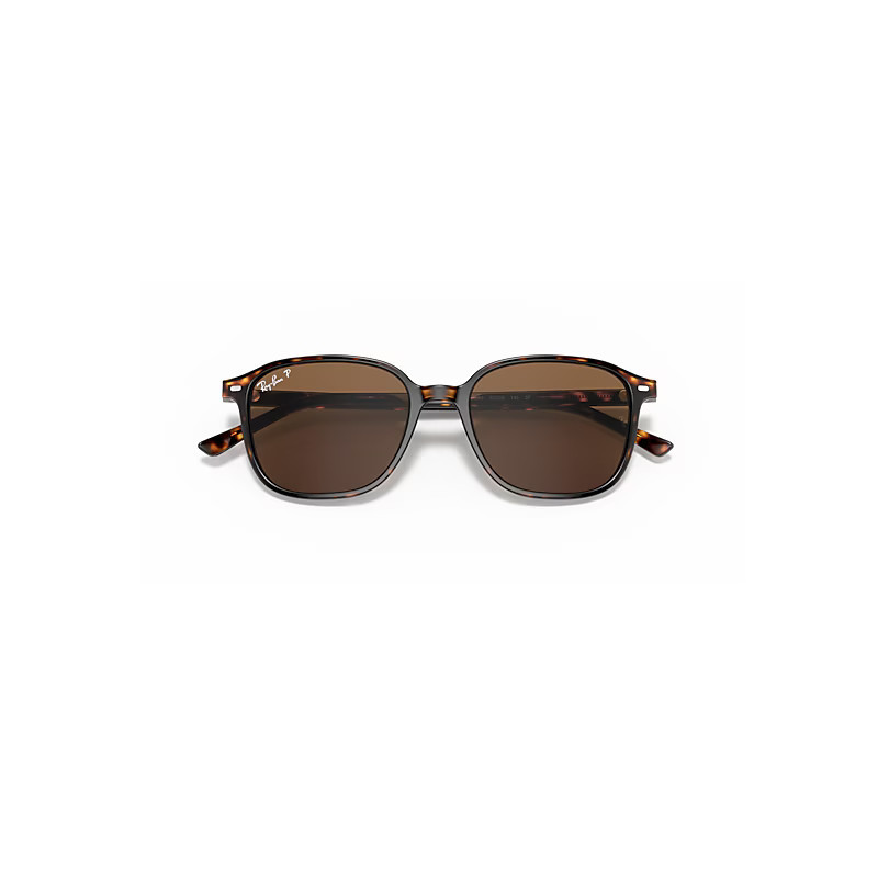 Ray-Ban Leonard Sunglasses Tortoise Frame Brown Lenses Polarized 53-18 | Ray-Ban (US)