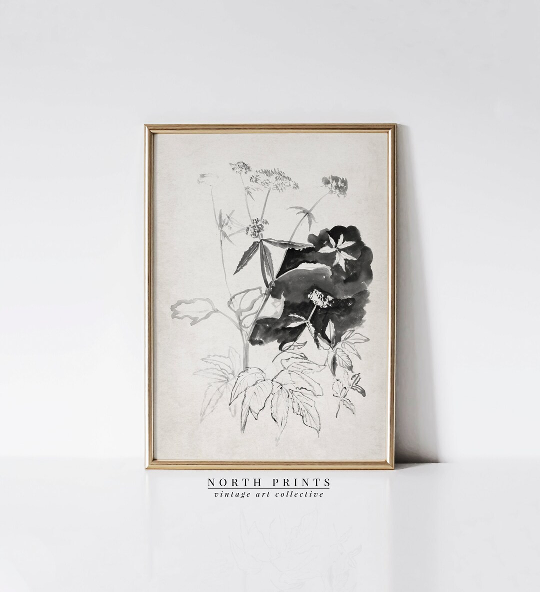 Antique Botanical Sketch Art | Vintage Country Wall Decor | PRINTABLE Digital Download | 1173 | Etsy (US)