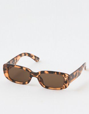 Aerie Mini Dare To Square Sunglasses | American Eagle Outfitters (US & CA)