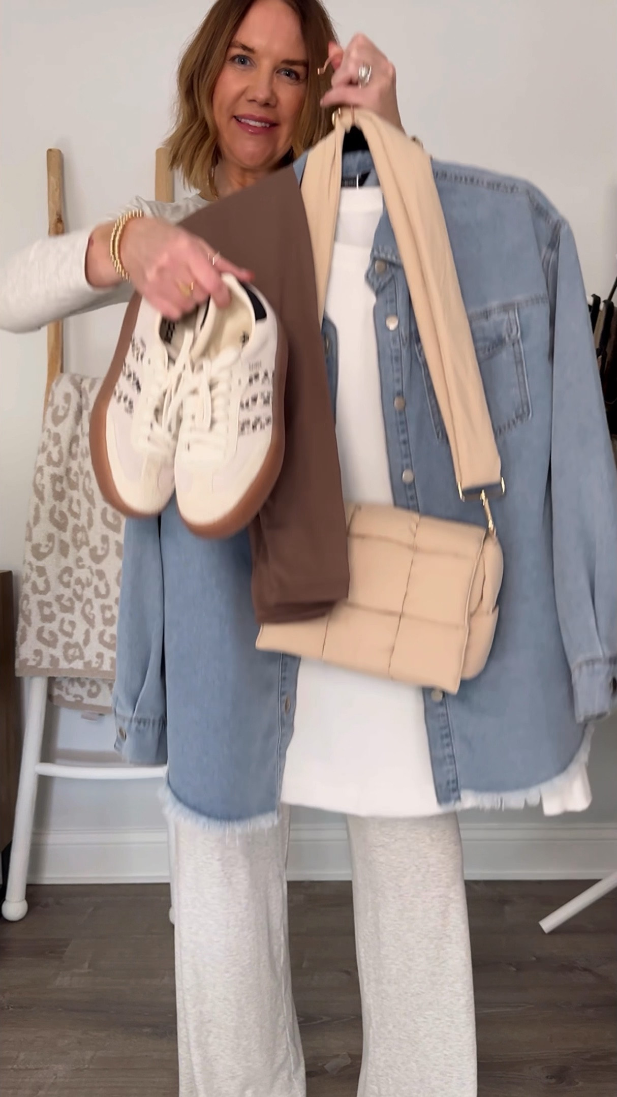 A no fail fall outfit combo! I now have these leggings in 5 colors and this tunic tee is my go to for layering. Wearing my true size medium in everything !
#amazonfashion
#founditonamazon

Easy outfit, casual fall outfit, denim shacketsfall jacket, leggings ha outfit, cozy season, comfy style, mom ootd, classic style, easy everyday outfit,
Amazon fashion finds

#LTKSeasonal #LTKOver40 #LTKStyleTip