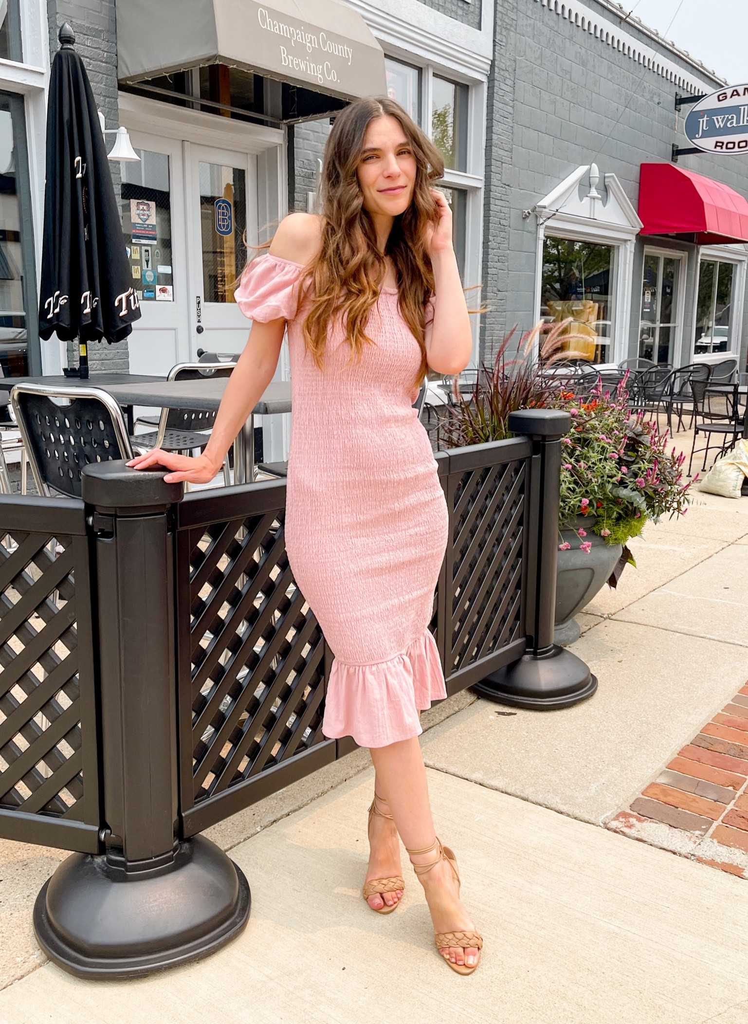 Off the shoulder bodycon dress from Amazon. Dress fits tts, comes in lots of colors, and has lots of stretch. I wore it with a large baby bump too! Perfect for showers, weddings, to wear while pregnant or breastfeeding! 

#LTKstyletip #LTKcurves #LTKunder50