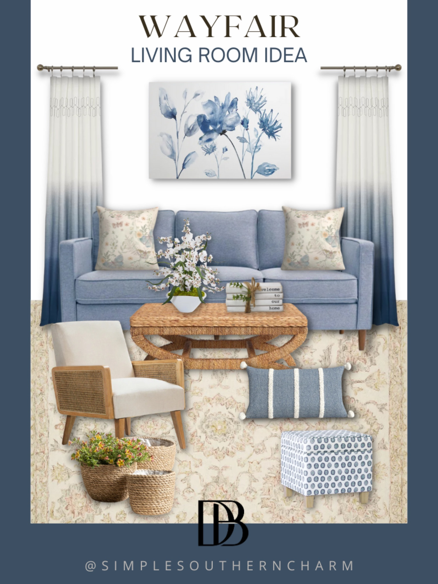 Spring into style with this fresh and vibrant living room idea! #SpringDecor #LivingRoomInspo #FreshInteriors #HomeDesign #SeasonalStyle #SpringVibes



#LTKhome