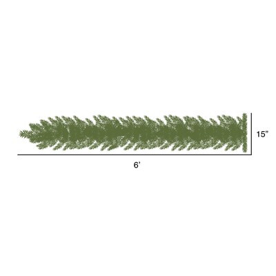 Vickerman Indoor 6-ft Pine Artificial Garland | Lowe's