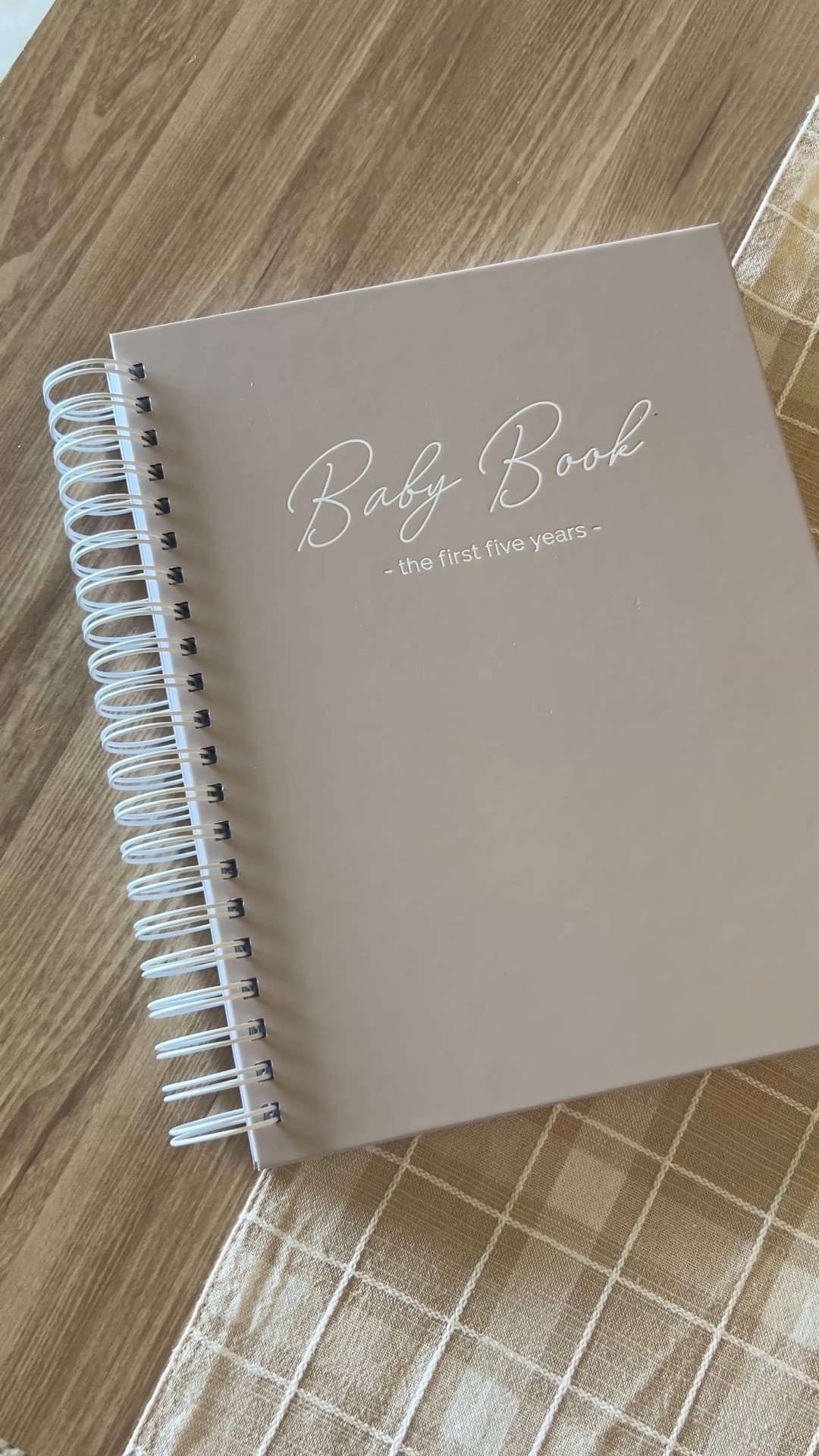 our baby book 🤍

#LTKBaby #LTKBump #LTKKids