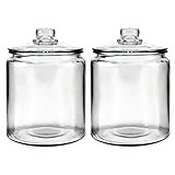 Anchor Hocking Heritage Hill Glass 0.5 Gallon Storage Jar, Set of 2 | Amazon (US)