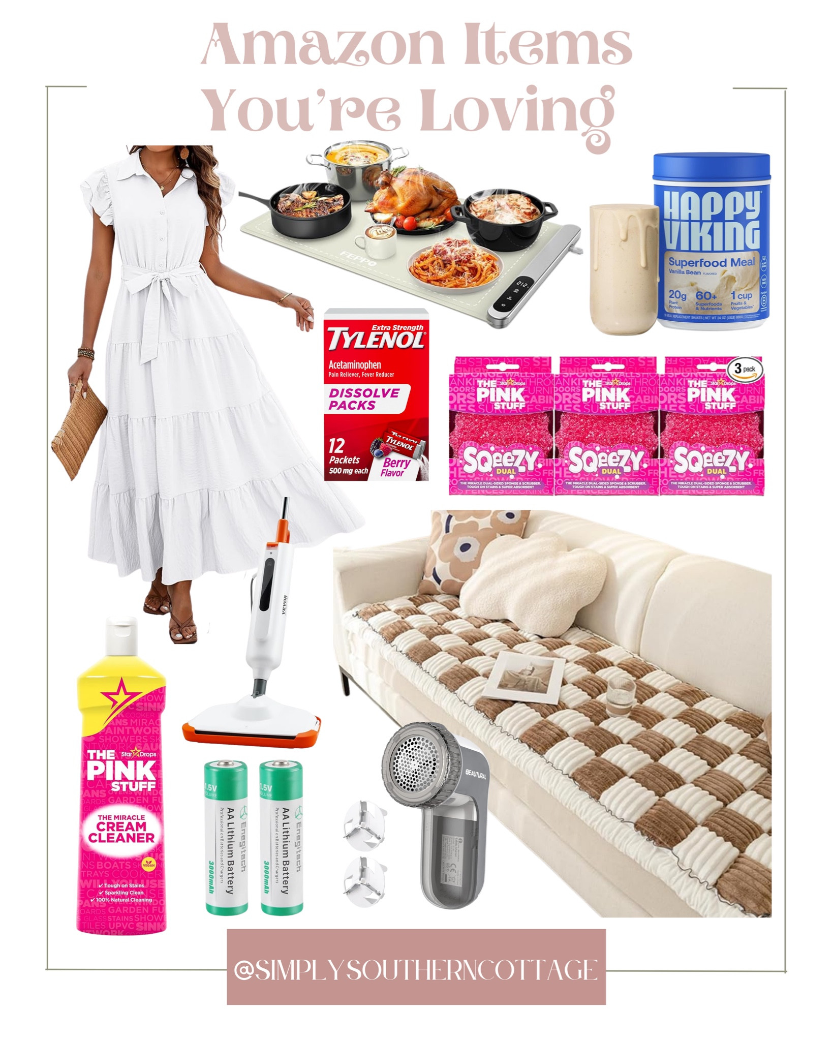 Amazon Items You’re Loving! 

Bestsellers, Amazon fashion, Amazon home, home finds, beauty finds, mini dress, maxi dress, kitchen appliances, cleaning supplies 


#LTKHome #LTKOver40 #LTKStyleTip