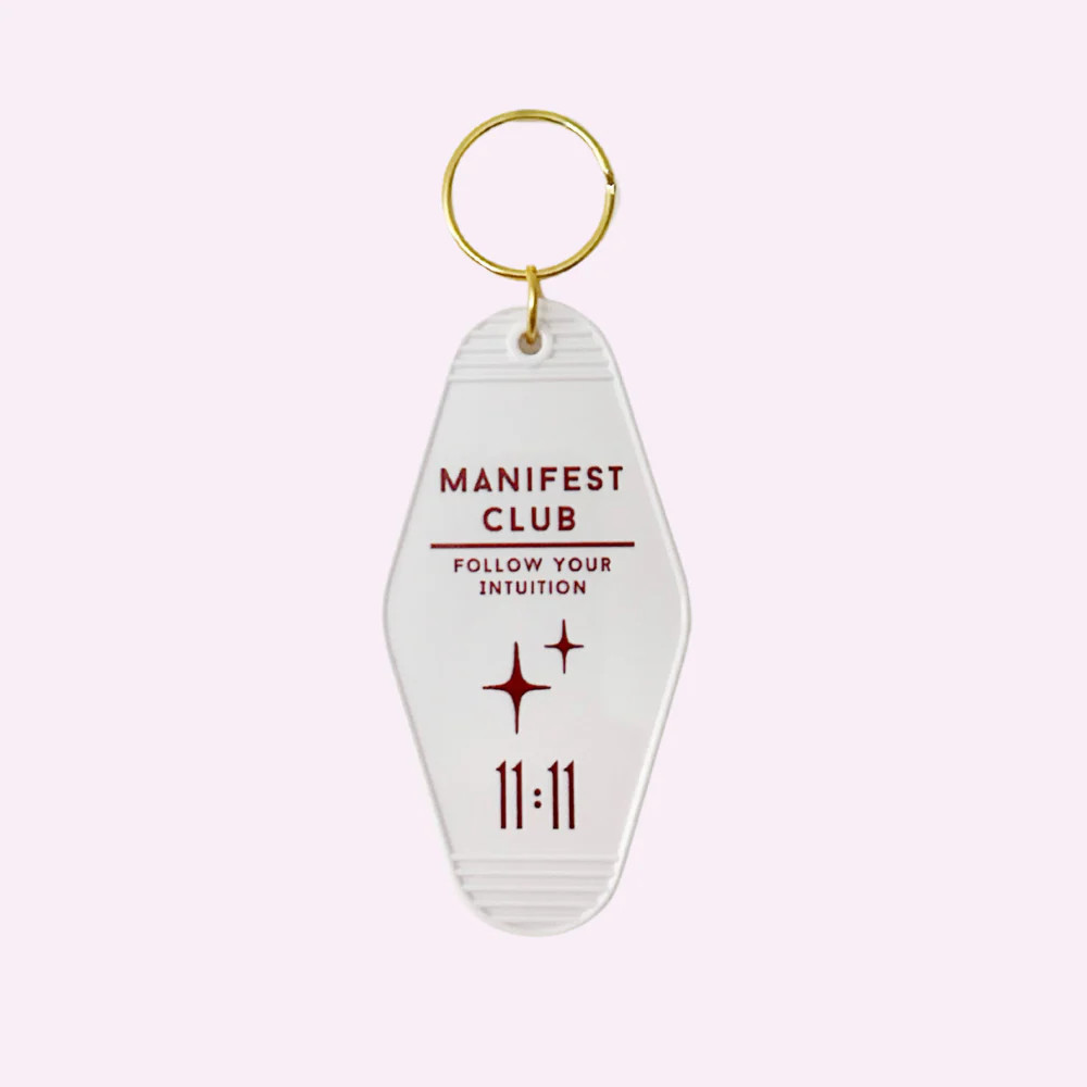 MANIFEST CLUB ♡ Jenna Crandall Collab keychain | BFFS & BABES