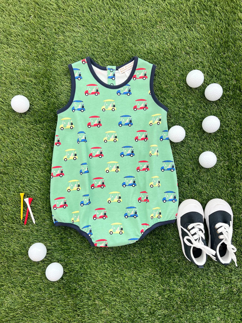 Patton Play Bubble - Buggy and Ball with Nantucket Navy | The Beaufort Bonnet Company