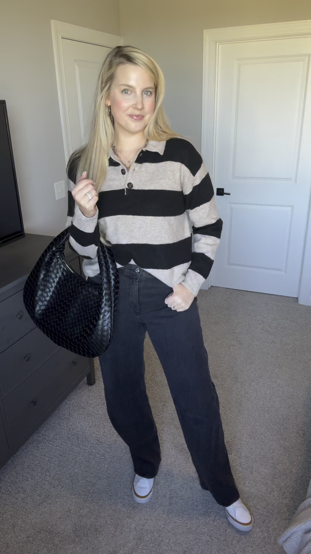 6 Days of Thanksgiving outfits! Day 6 - sweater and jeans combo is my go to! 