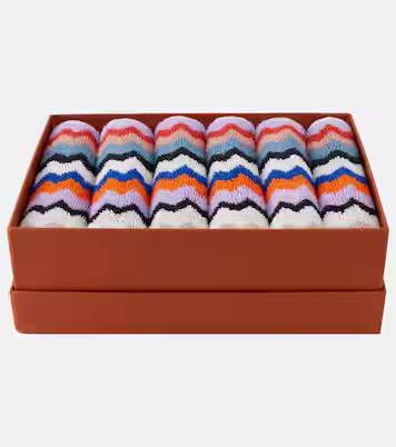 Riverbero set of 6 terry face towels | Mytheresa (US/CA)