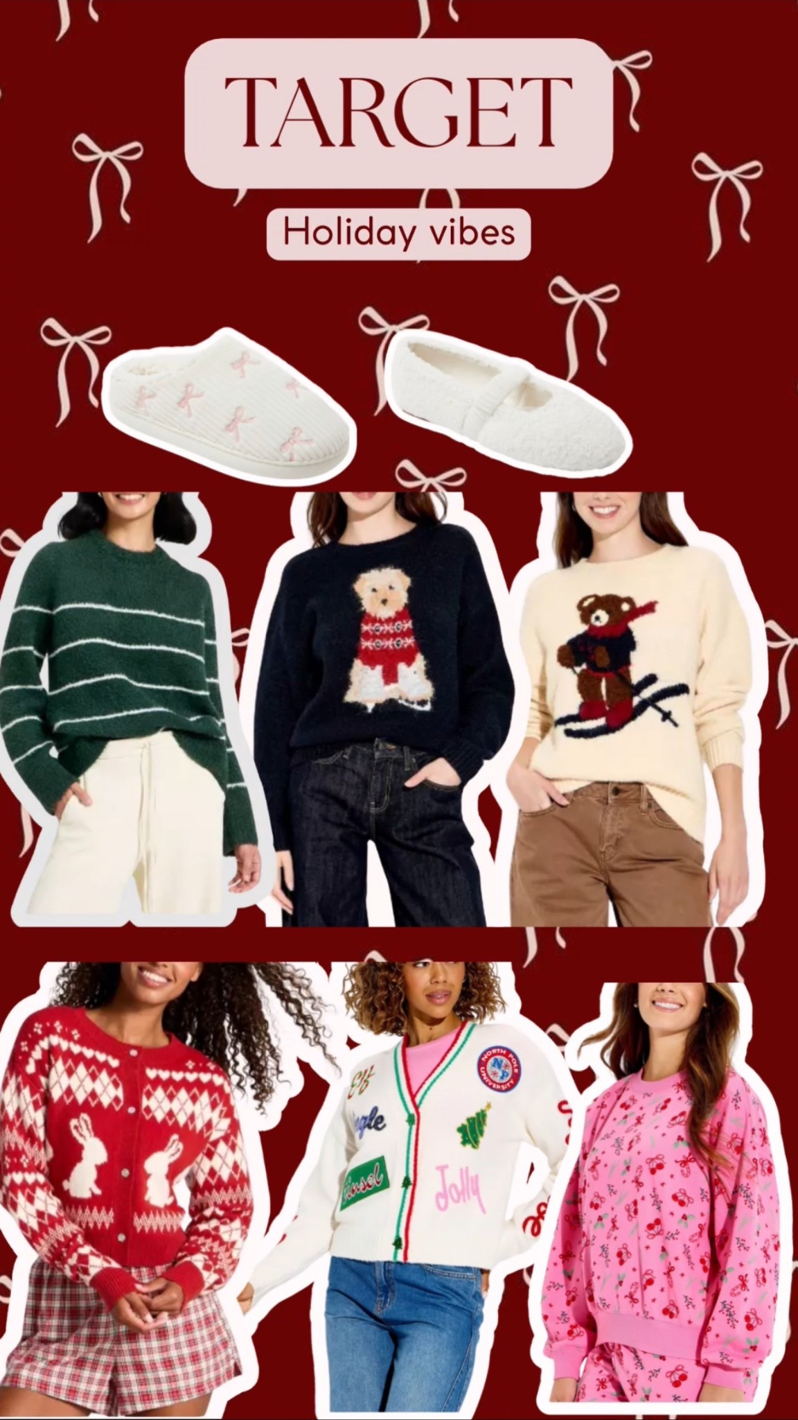 Target holiday sweaters & slippers 🤗
I’m definitely grabbing the puppy dog sweater! 

#LTKStyleTip #LTKHoliday #LTKSeasonal