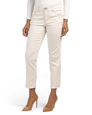 Ab Tech High Rise Slim Straight Jeans With Frayed Cuffs | Marshalls